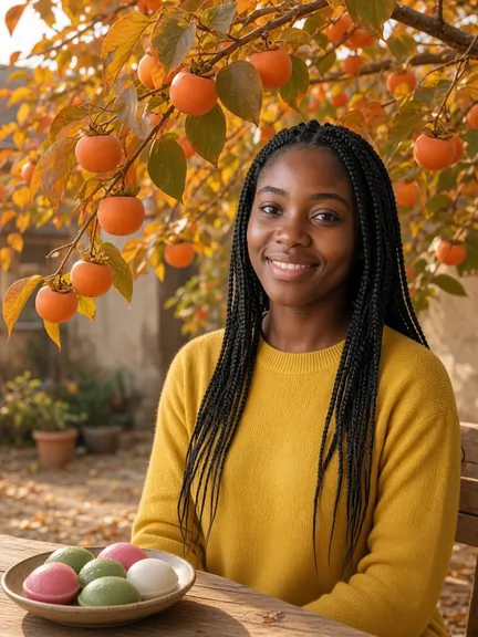 After: the Persimmon Autumn look